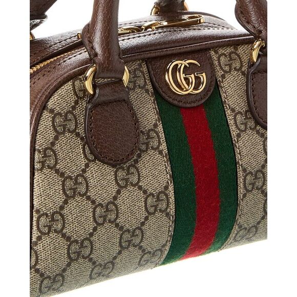 Gucci Ophidia Mini GG Supreme Canvas & Leather Shoulder Bag - Picture 3 of 5